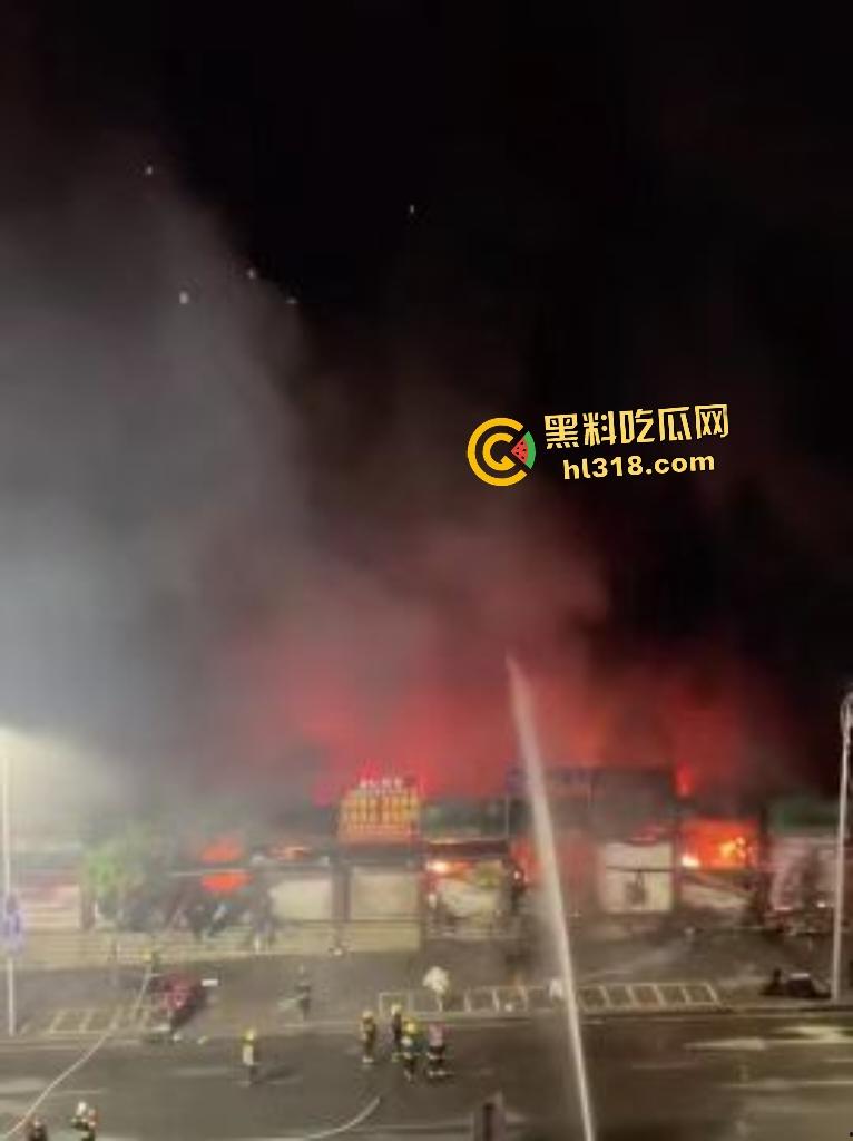 重庆石桥铺交易城凌晨大火惊魂!花卉盆栽五金狂燃一小时,消防鏖战扑灭幸无人伤亡,不然市长得下岗了!-4