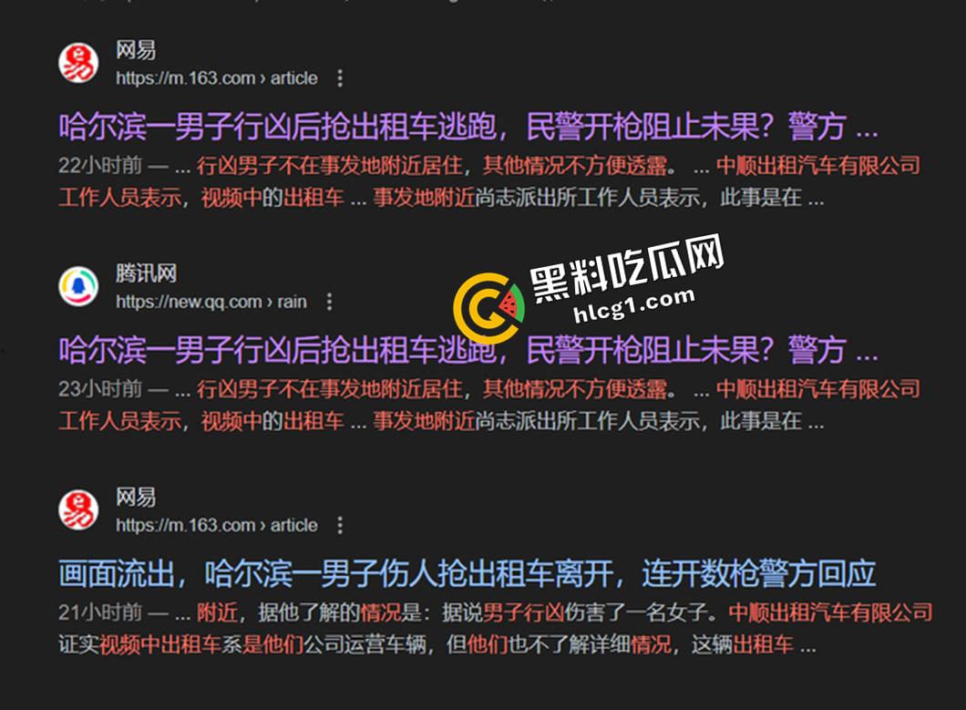 哈尔滨中央大街枪击事件!男子持刀劫人抢车 警察连开五枪未能制服 现场视频流出-6