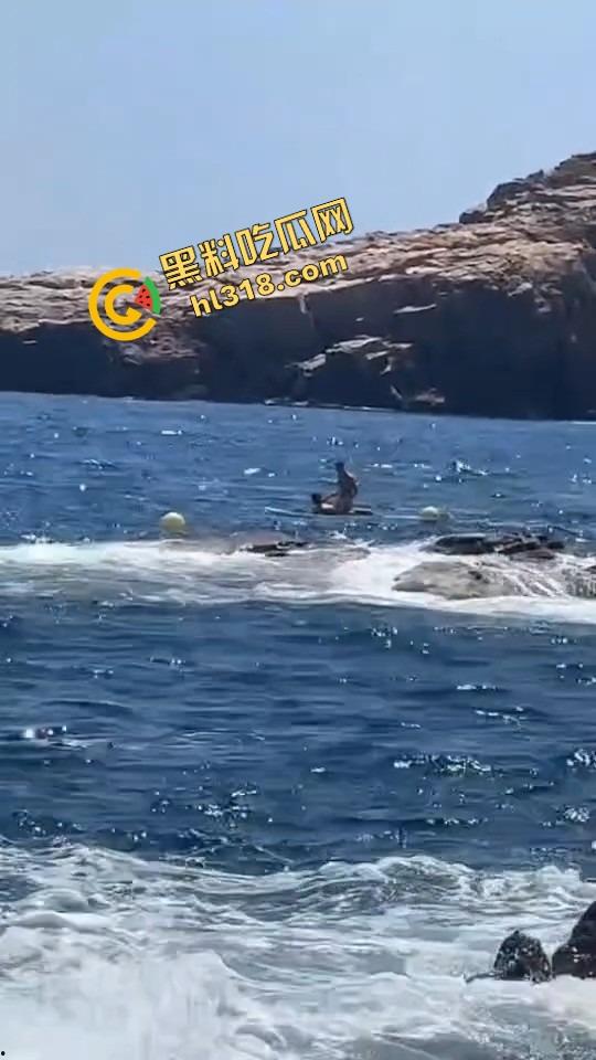 风雨交加浪涌如潮，在海中怒干鲍鱼，海风吹干精液，浪花上打在身上啪啪响，他说风雨中这点痛算什么！-4